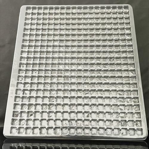 內(nèi)格長13*寬12*高12 電子產(chǎn)品吸塑托盤現(xiàn)貨 pet包裝內(nèi)托工廠供應